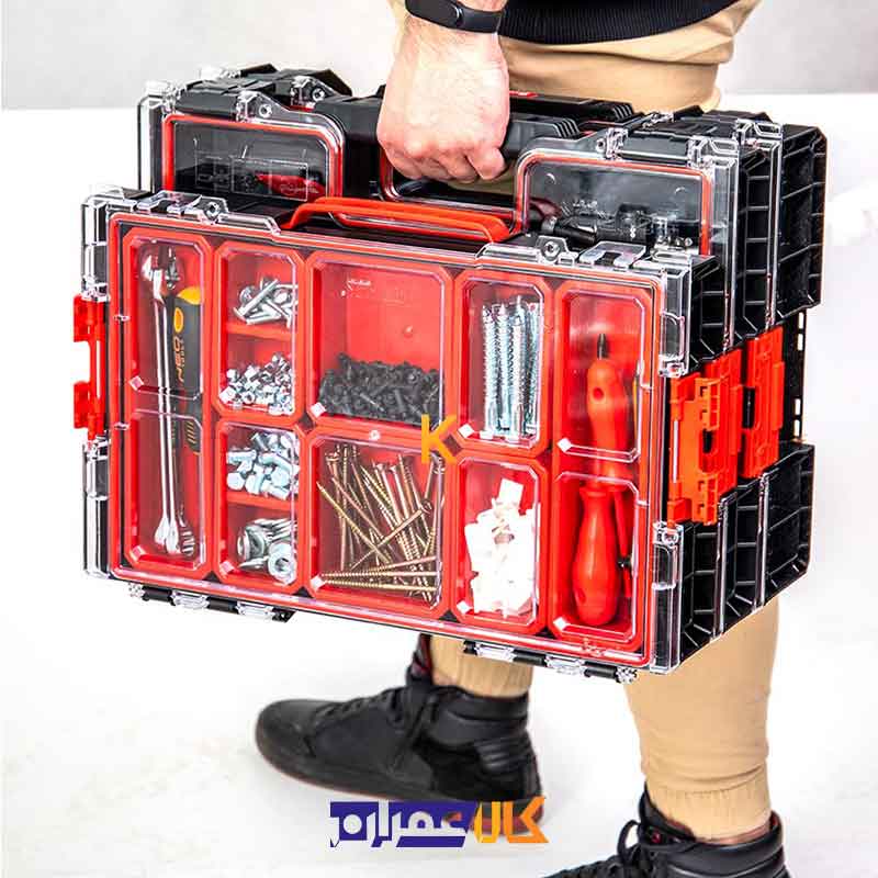 جعبه ابزار مدل PRO ORGANIZER 100 کیوبریک