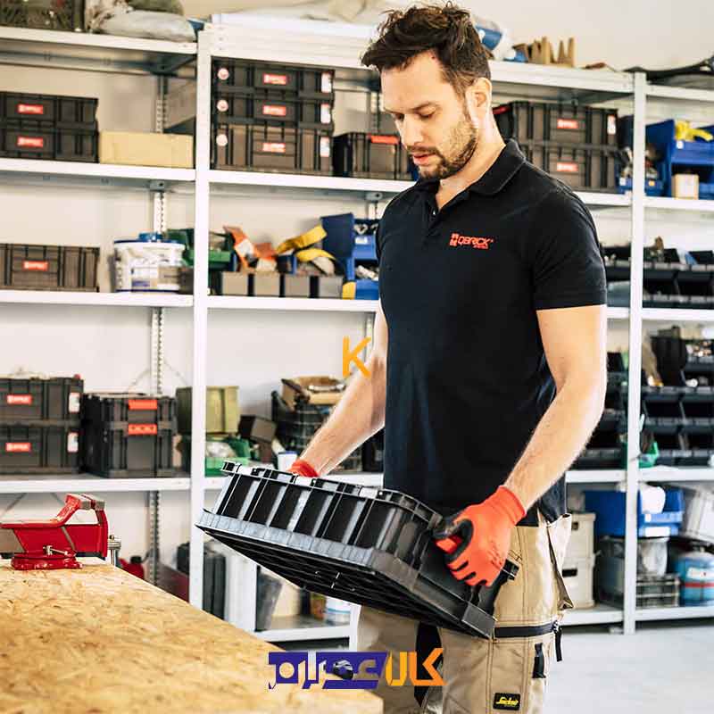 جعبه ابزار مدل TWO ORGANIZER FLEX کیوبریک