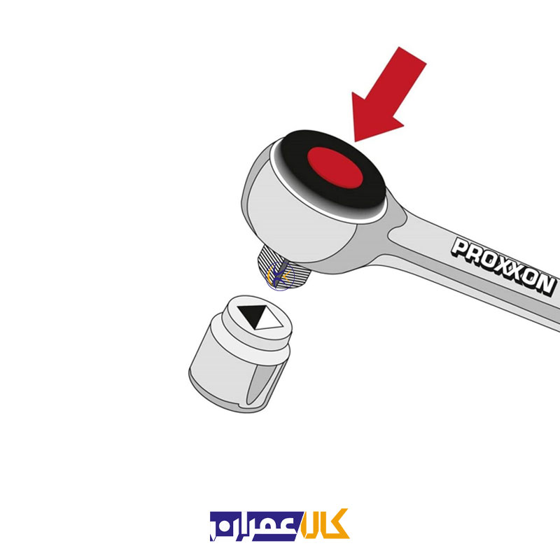 مجموعه 57 عددی سری بکس و پیچ گوشتی مدل 23040NEW پروکسون