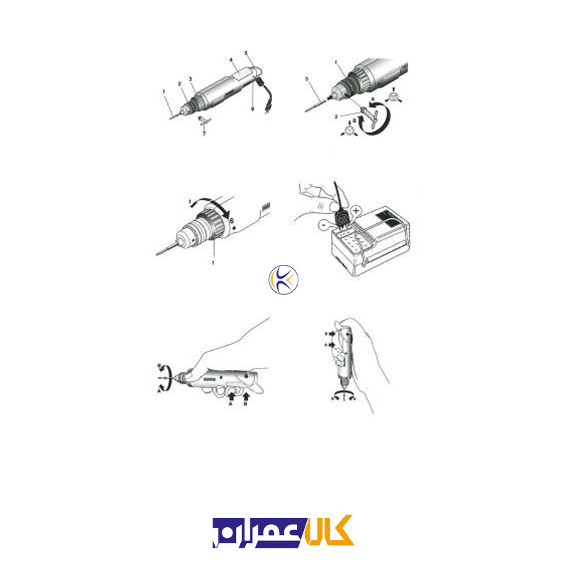 پیچ گوشتی برقی مدل 28690 پروکسون