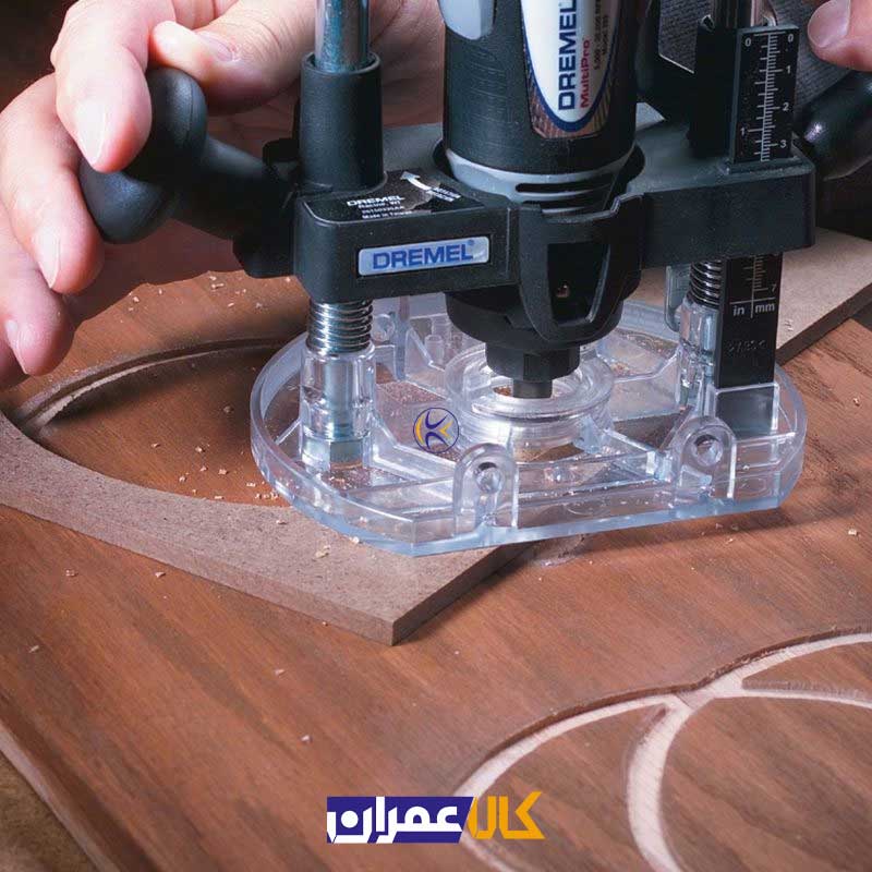 پایه دو دسته فرز مینیاتوری مدل 335 دریمل