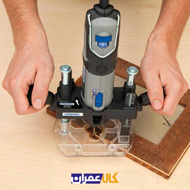 پایه دو دسته فرز مینیاتوری مدل 335 دریمل
