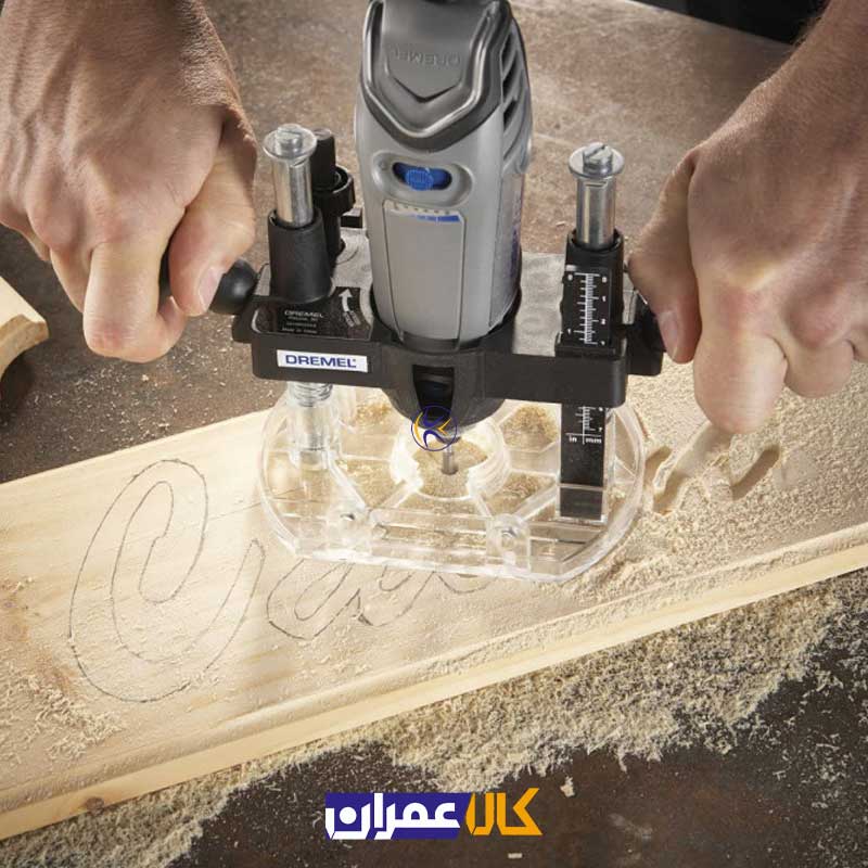پایه دو دسته فرز مینیاتوری مدل 335 دریمل