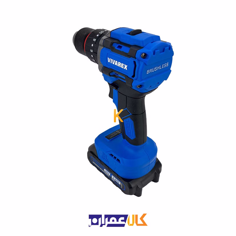 دریل چکشی شارژی براشلس مدل VR2010V-IBL ویوارکس