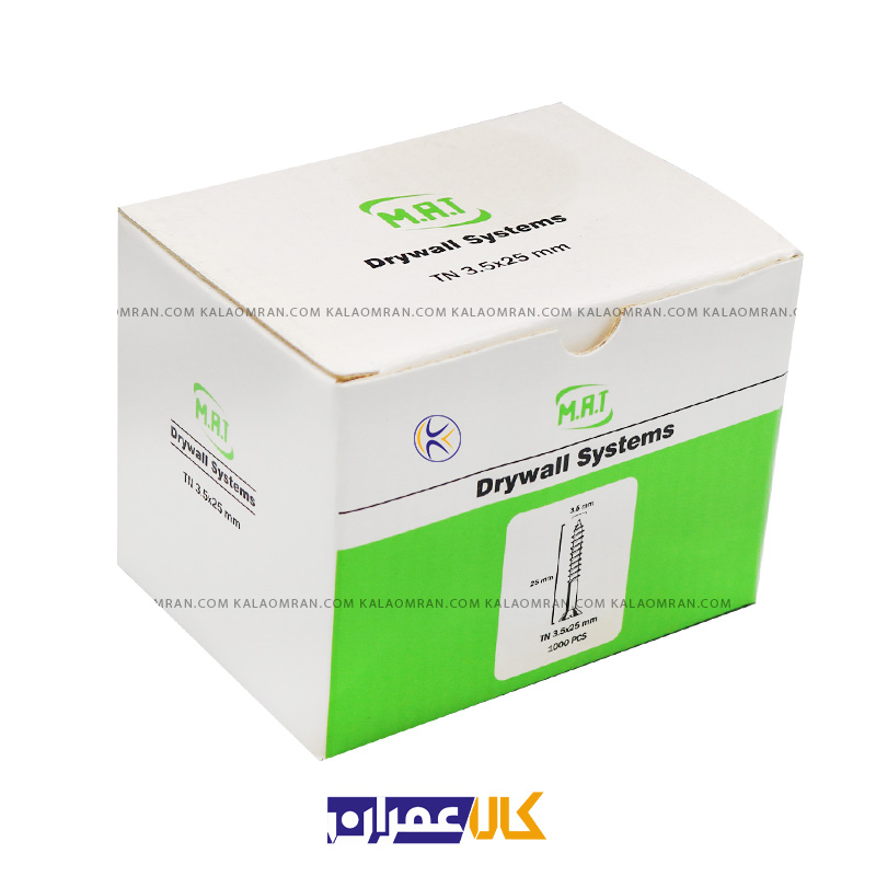 پیچ کناف 2.5 ساده 25-3/5 TN ام ای تی - MAT