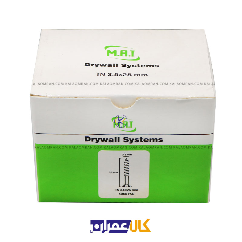 پیچ کناف 2.5 ساده 25-3/5 TN ام ای تی - MAT