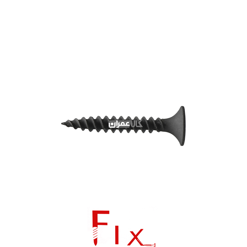 پیچ کناف 2.5 ساده 25-3/5 TN فیکس - FIX