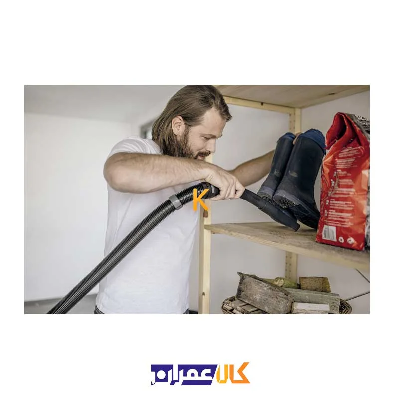 جارو برقی نیمه صنعتی آب و خاک WD 3 V 17/4/20 GB کارچر