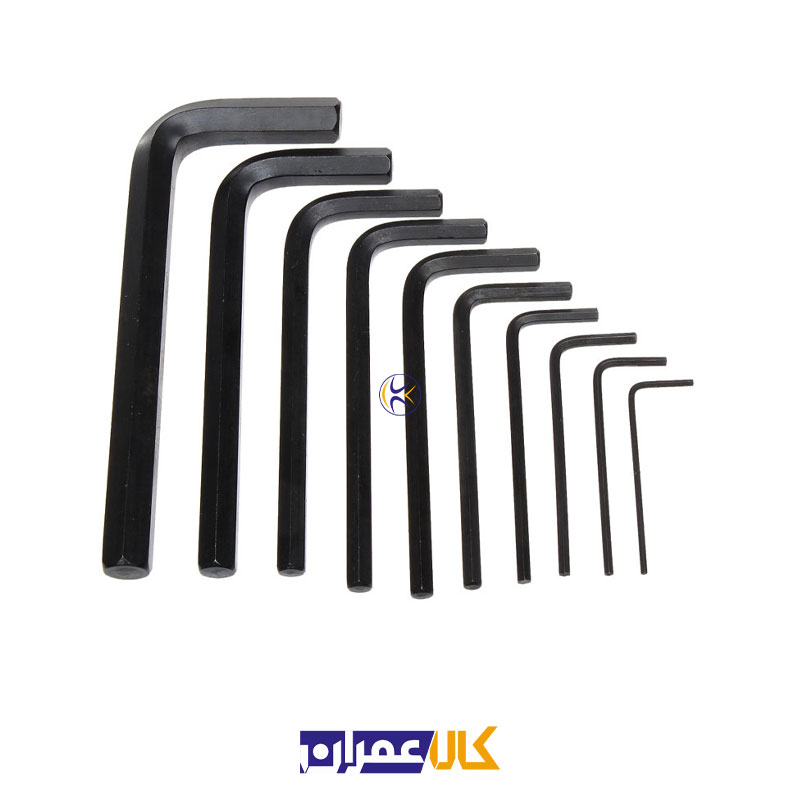 ست 10 عددی آچار آلن شش گوش مدل 069253 استنلی