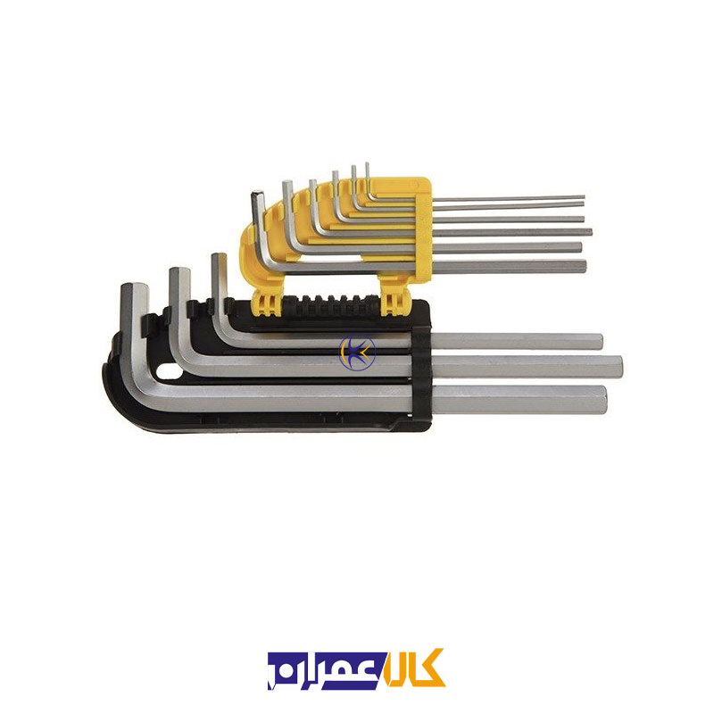 ست 9 عددی آچار آلن شش گوش مدل 926198 استنلی