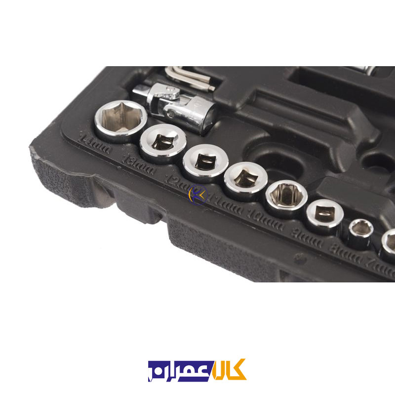 مجموعه 46 عددی آچار بکس شش پر مدل 727948 استنلی