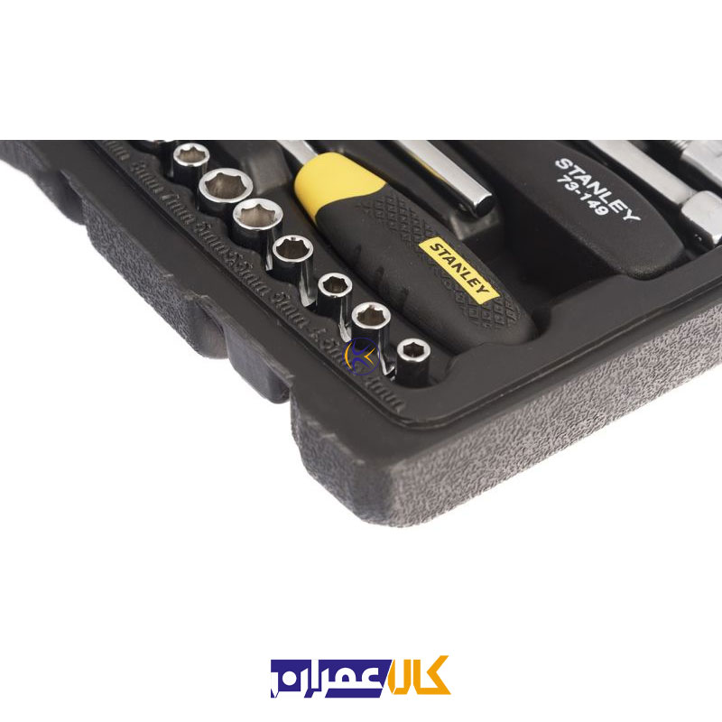 مجموعه 46 عددی آچار بکس شش پر مدل 727948 استنلی