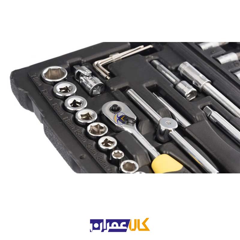 مجموعه 46 عددی آچار بکس شش پر مدل 727948 استنلی