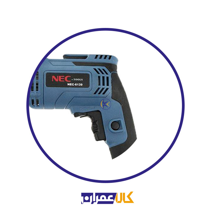 دریل 13 صنعتی گیربکسی آچاری 6139 ان ای سی
