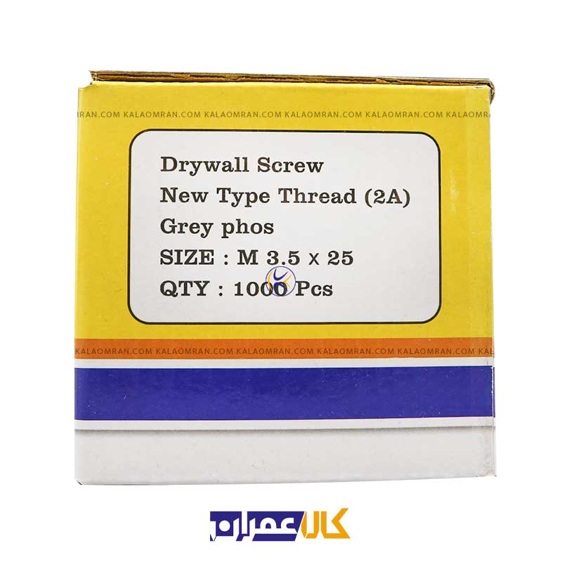پیچ کناف 2.5 ساده 25-3/5 TN مک - MAC
