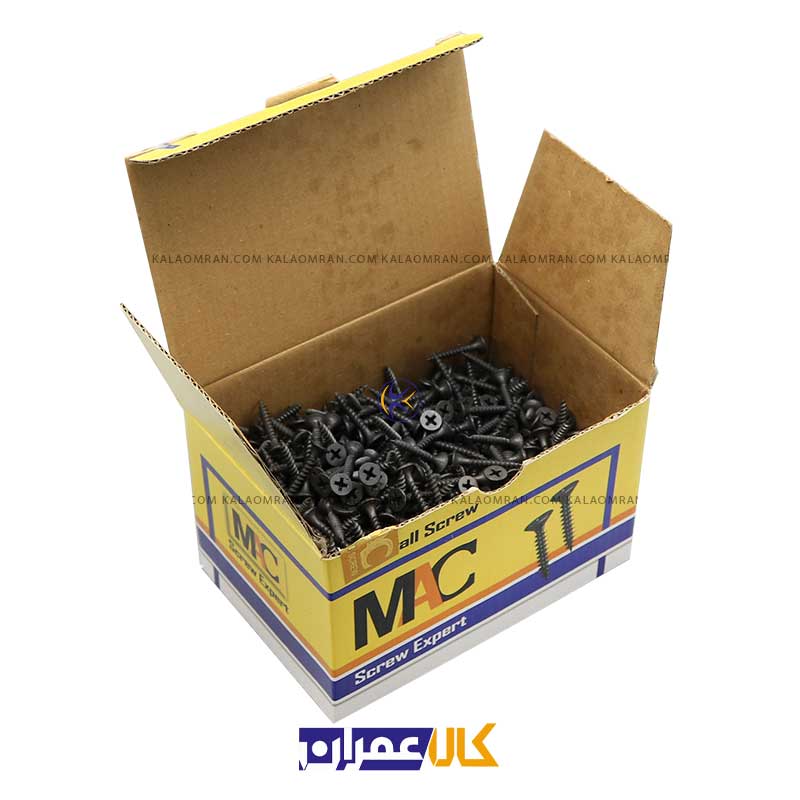 پیچ کناف 2.5 ساده 25-3/5 TN مک - MAC