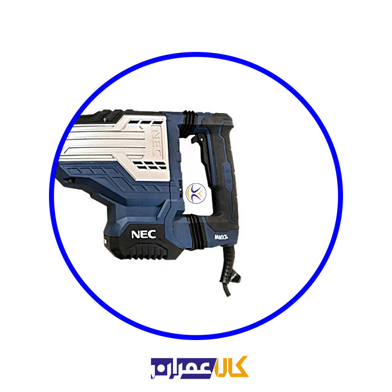 چکش تخریب 11 کیلویی قلم پنج شیار 1660 NEC