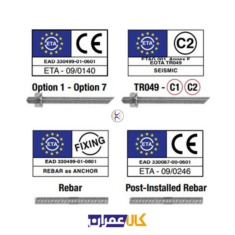 چسب کاشت میلگرد V-PLUS بوسونگ