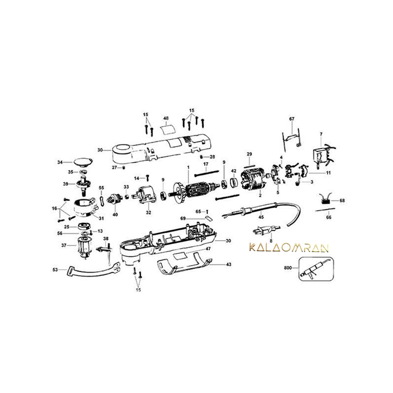 دریل سرکج مدل D 21160 دیوالت