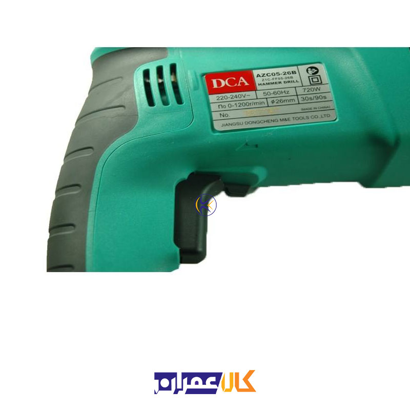 دریل چهار شیار AZC05-26 دی سی ای