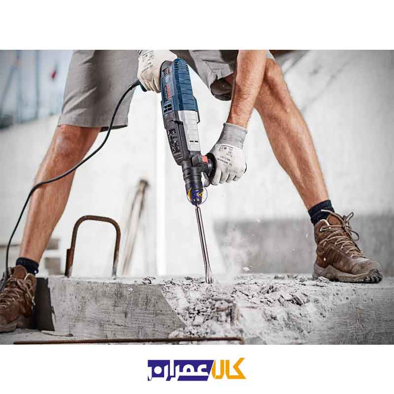 قلم تخریب 5 شیار سایز 25 لبه تخت بوش
