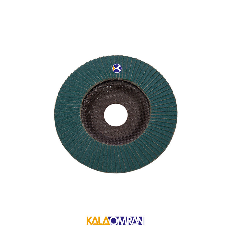 سنباده فلاپ دیسک مدل 080 سایز 80 بسته 3 عددی کلینگ اسپور