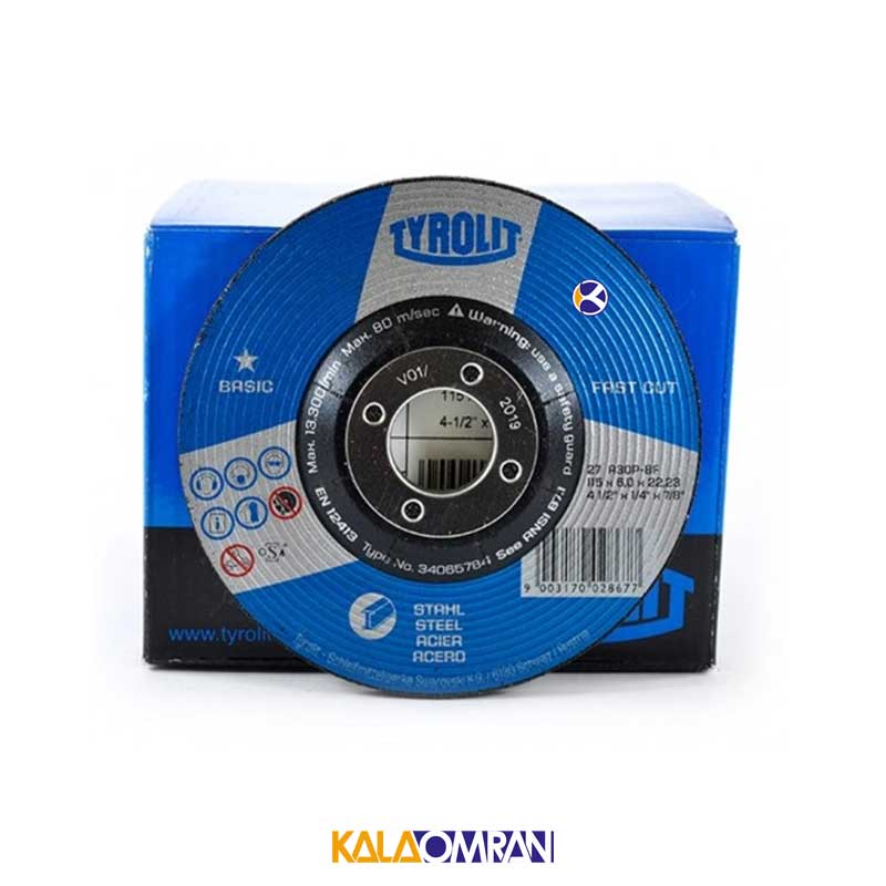 صفحه سنگ ساب مینی 115X6 تیرولیت