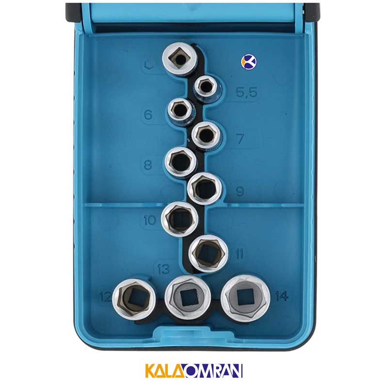 جعبه بکس تاشو درایو ¼ اینچ مدل 856–1–PD هازت