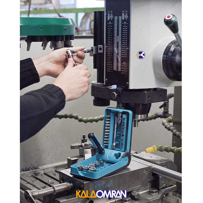 جعبه بکس تاشو درایو ¼ اینچ مدل 856–1–PD هازت