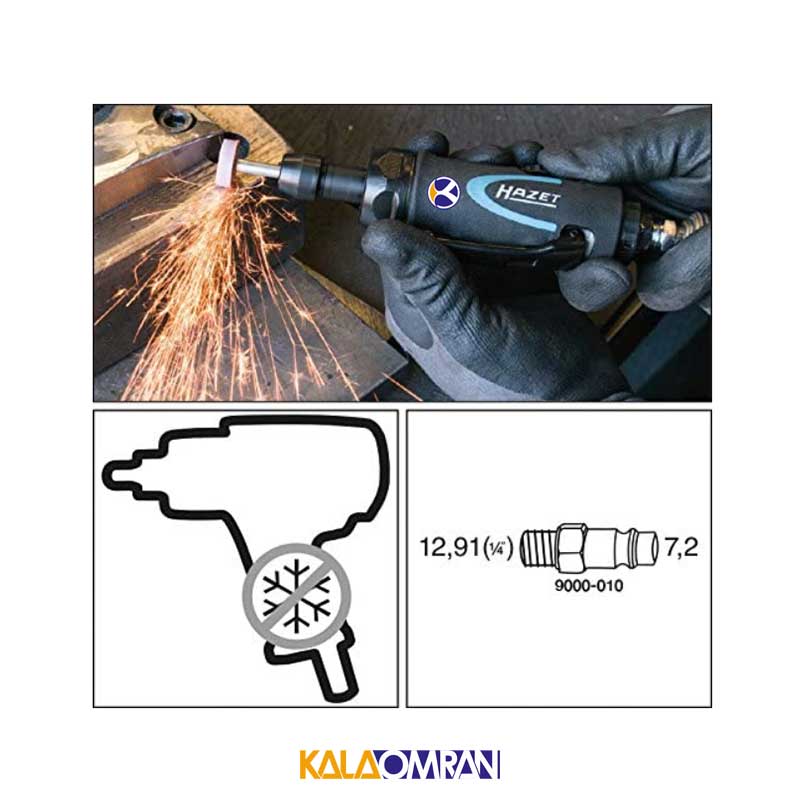 فرز انگشتی بادی گلو کوتاه مدل 9032N-1 هازت