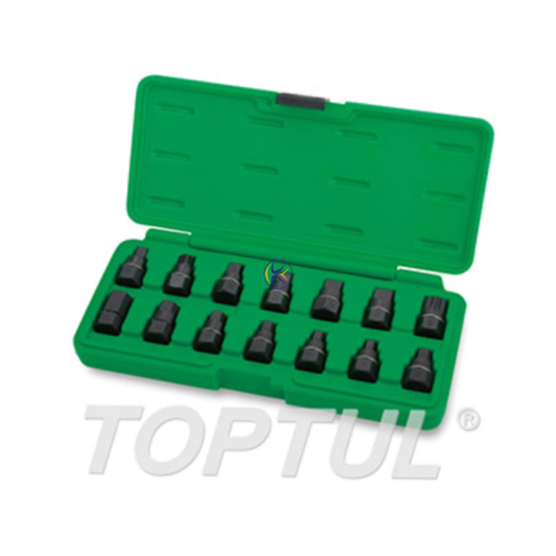 کیت ابزار تخلیه گیربکس و کارتر مدل JGAI1403 تاپ تول TOPTUL
