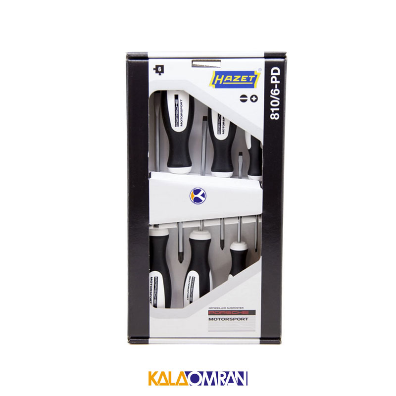 مجموعه 6 عددی پیچ گوشتی مدل 810/6-PD هازت