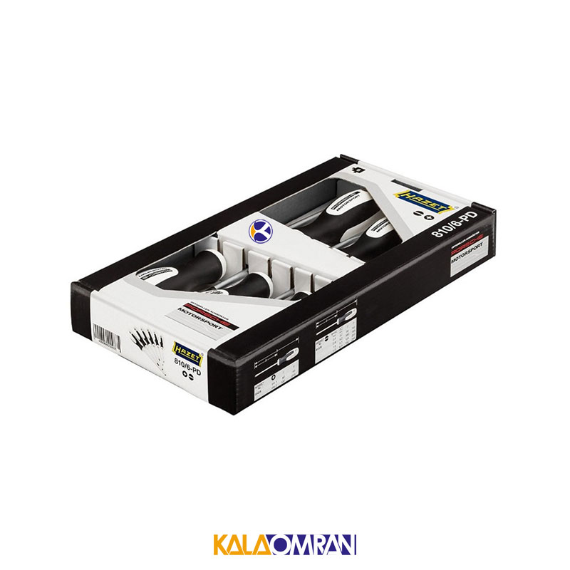 مجموعه 6 عددی پیچ گوشتی مدل 810/6-PD هازت