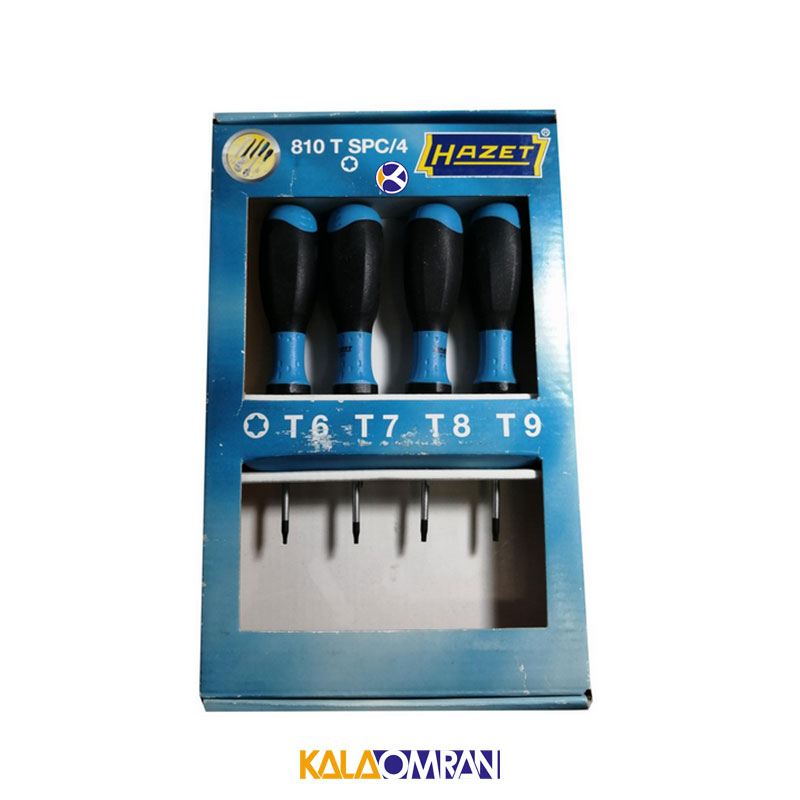 مجموعه 4 عددی پیچ گوشتی مدل 810T هازت