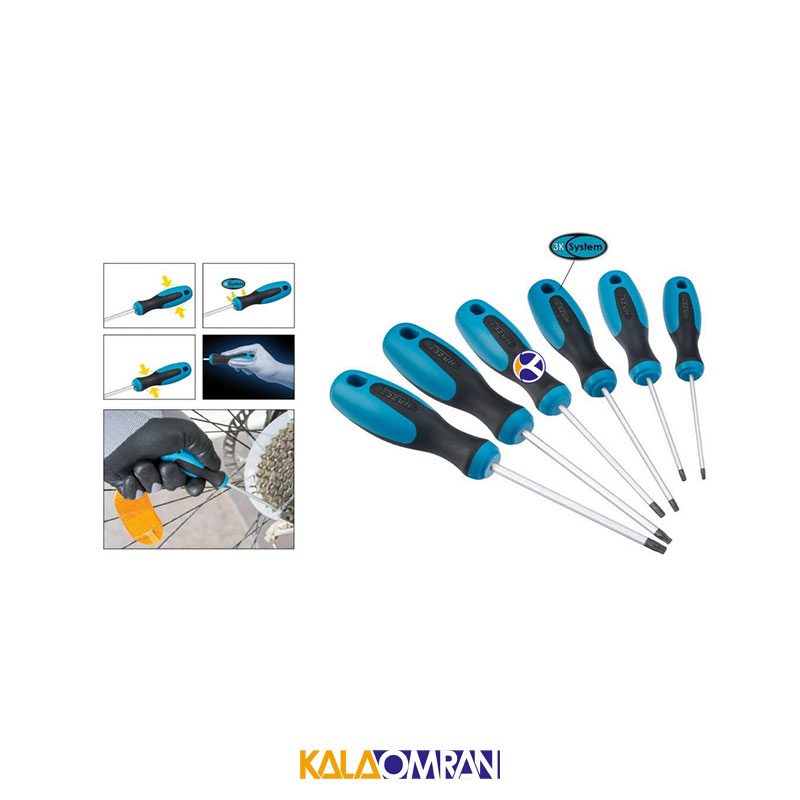 مجموعه 6 عددی پیچ گوشتی مدل 810T هازت