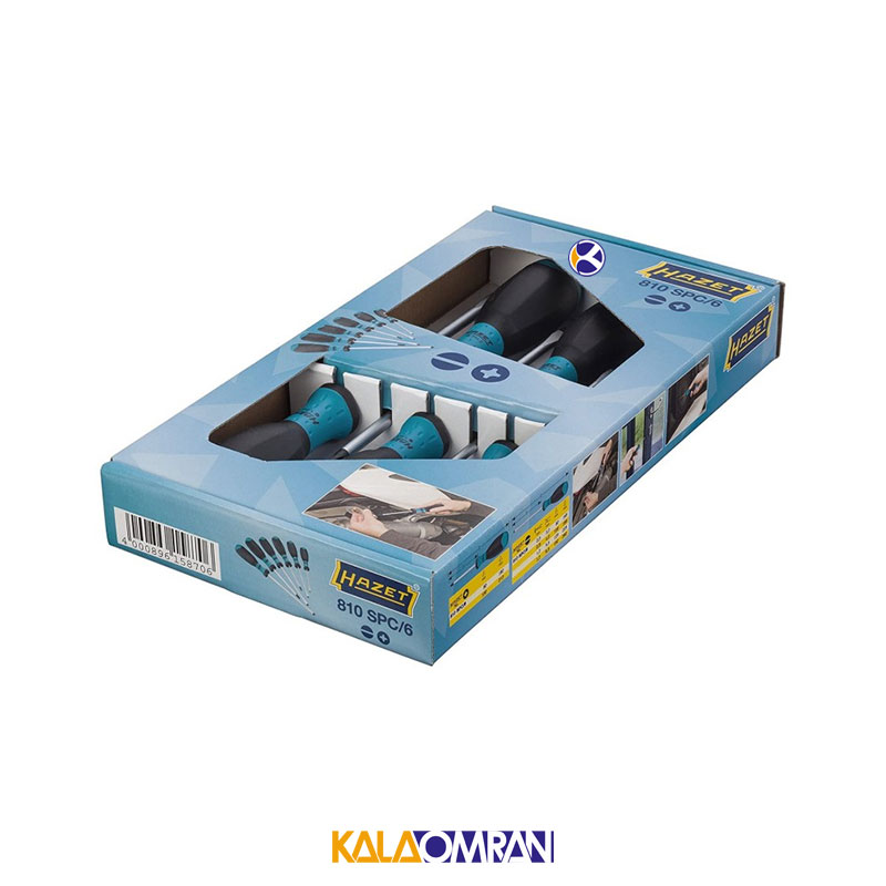 مجموعه 6 عددی پیچ گوشتی مدل SPC/6 810 هازت