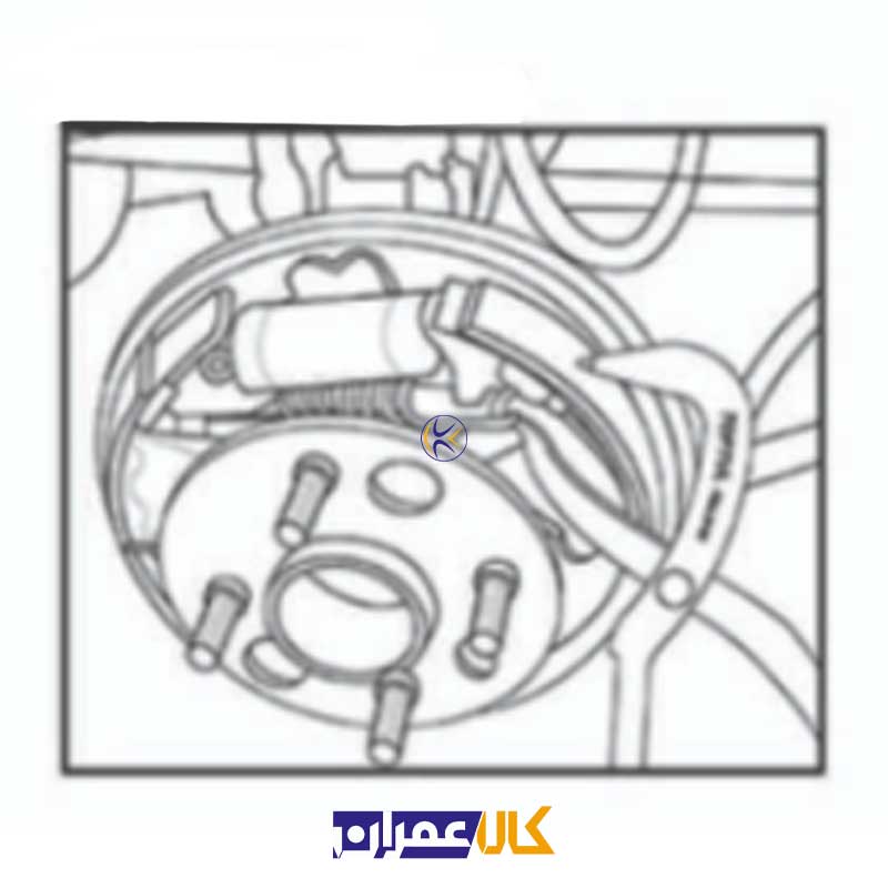 انبر حرفه ای فنر ترمز های کاسه ای مدل JDAL0133 تاپ تول Toptul