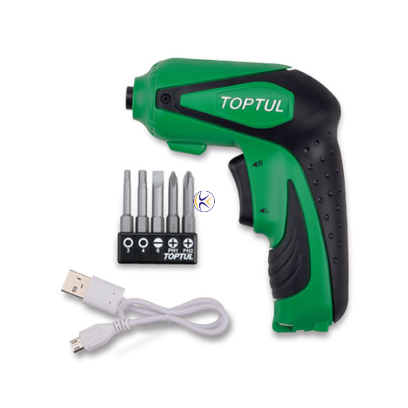 پیچ گوشتی شارژی 3 نیوتن مدل KPDB0803 تاپ تول Toptul