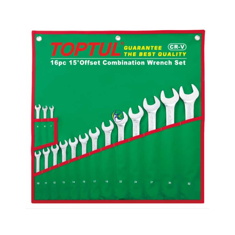 سری یکسره 16 عددی اینچی مدل GBAA1604 تاپ تول TOPTUL