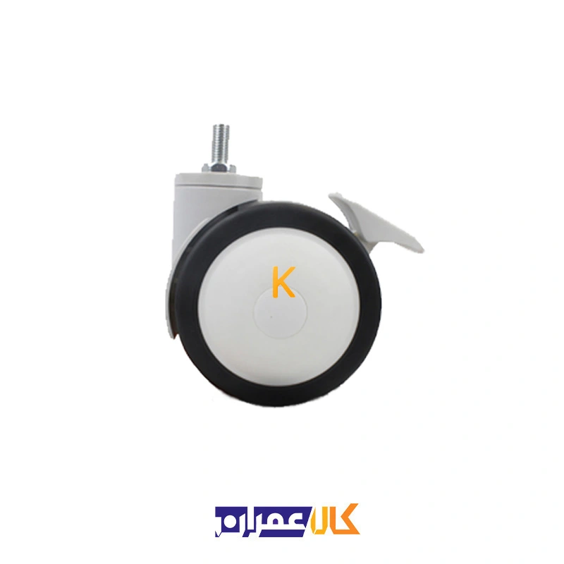 چرخ پیچی ترمزدار بیمارستانی دوقلو