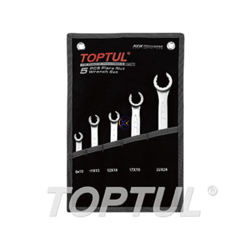 سری دو سر رینگ باز 5 عددی مدل GPAQ0502 تاپ تول TOPTUL