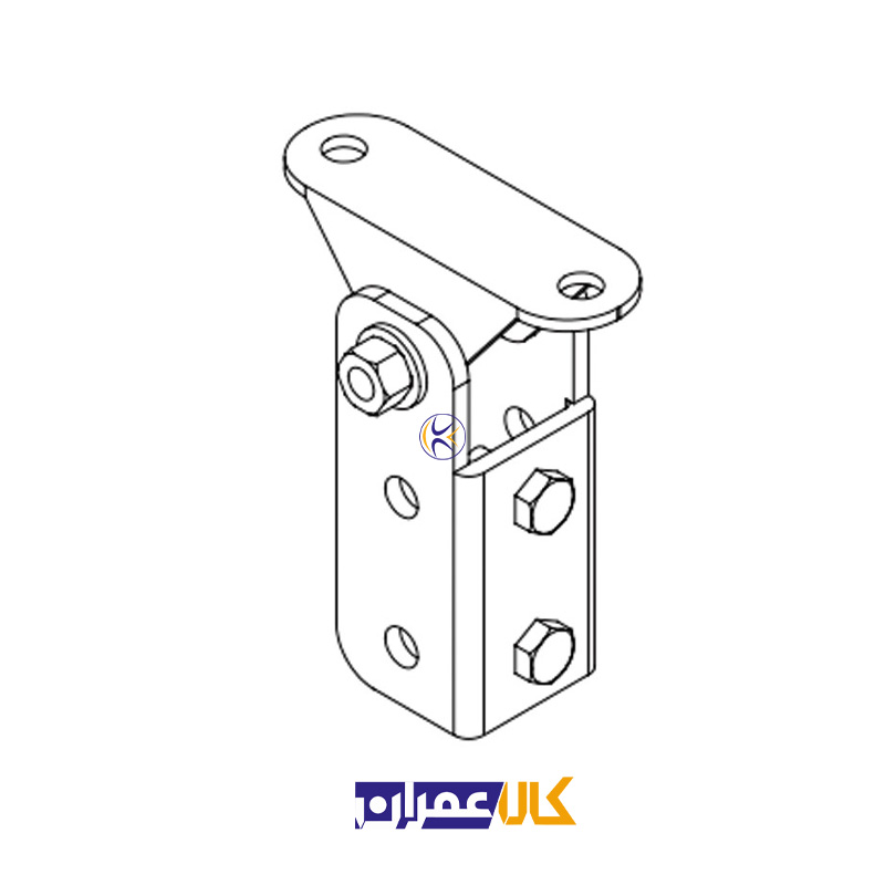 اتصال پایه پروفیل لولایی CM-HBC