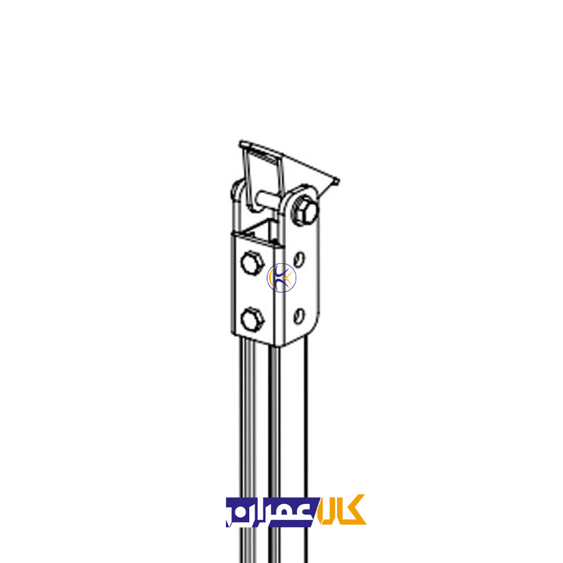اتصال پایه پروفیل لولایی CM-HBC