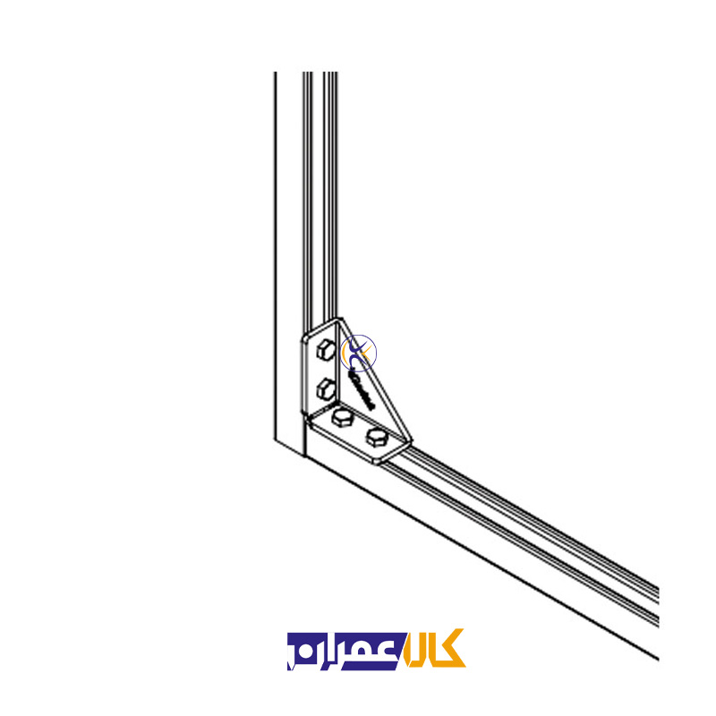 اتصال گوشه لچکی CM-SA