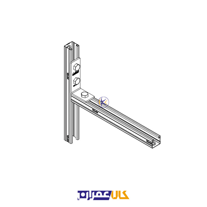 اتصال گوشه ساده سه سوراخ CM-AT