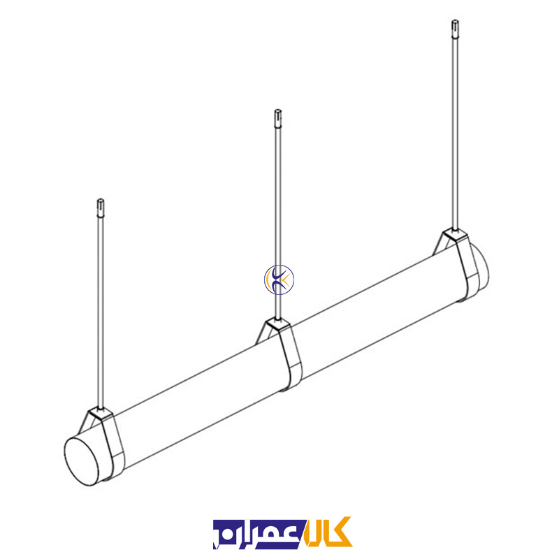 بست اسپرینکلر روکش دار ½1 اینچ کانکت