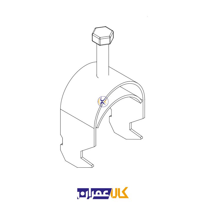 بست چنگکی سایز 25 - 18 کانکت