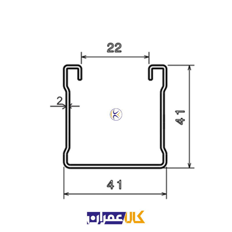 پروفیل گالوانیزه CMC-G-41 کانکت