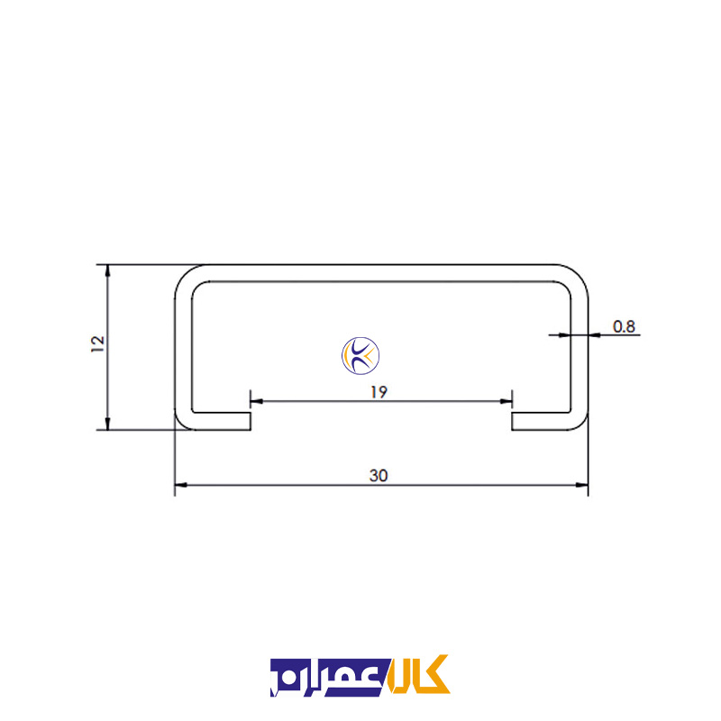پروفیل گالوانیزه CLC-G-12 کانکت
