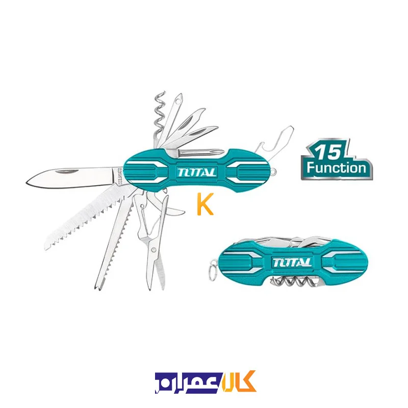 چاقوی چندکاره سفری THMFK0156 توتال